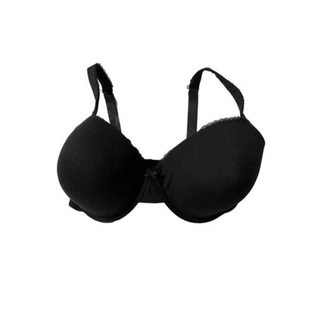 Paramour Bra Felina Sensational Contour Seamless Molded Cup Lace Trim Never Worn